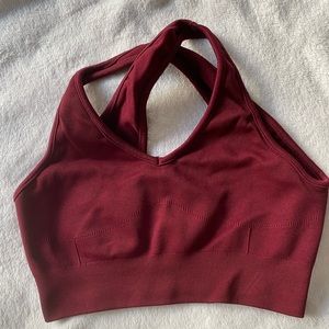 WE ARE TALA - IRIS BRA - BURGUNDY - Size SM